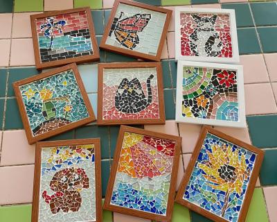 ỨNG DỤNG GẠCH MOSAIC TRONG CÁC WORKSHOP NGHỆ THUẬT HIỆN ĐẠI